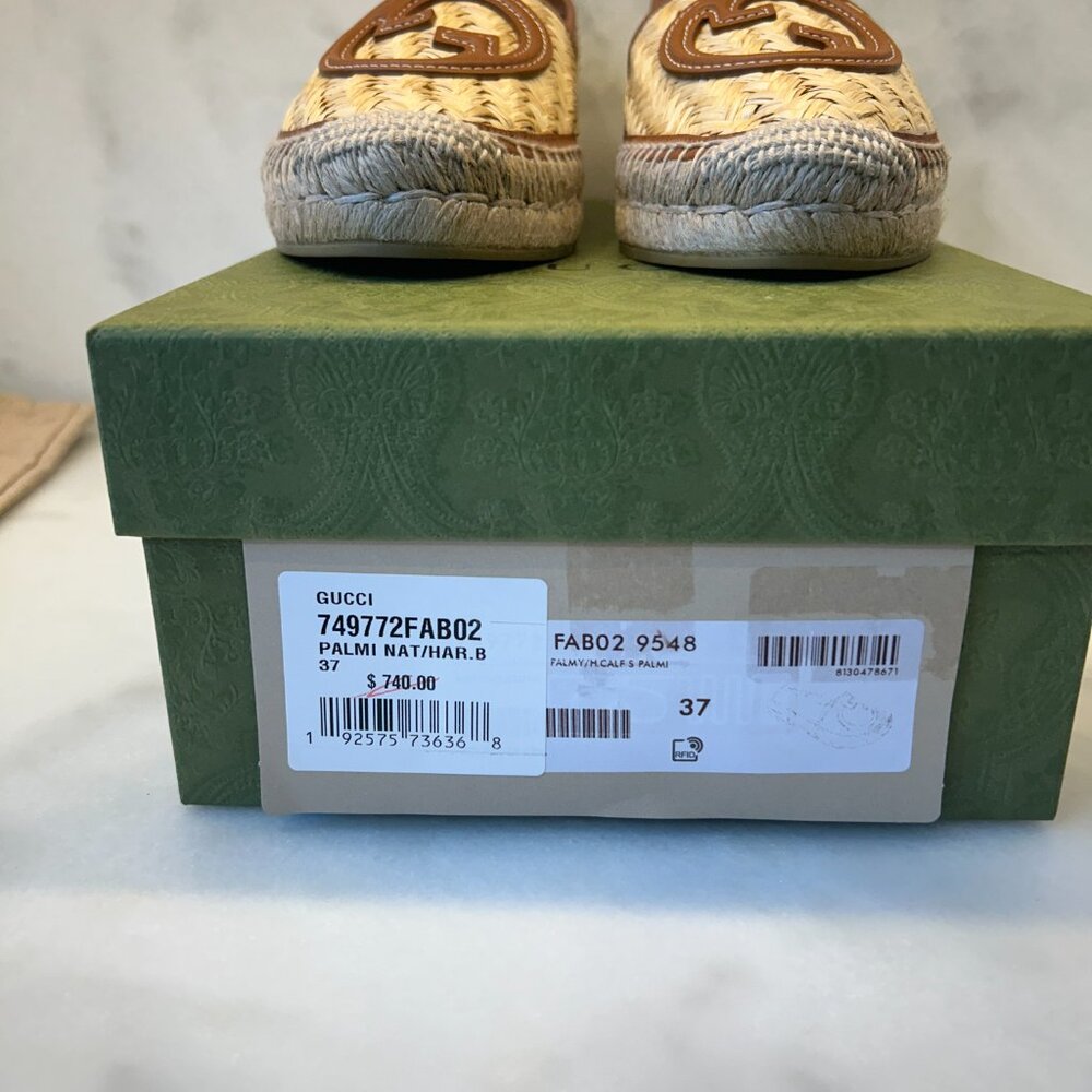 NWT Gucci Espadrille size 37 - Picture 3 of 8